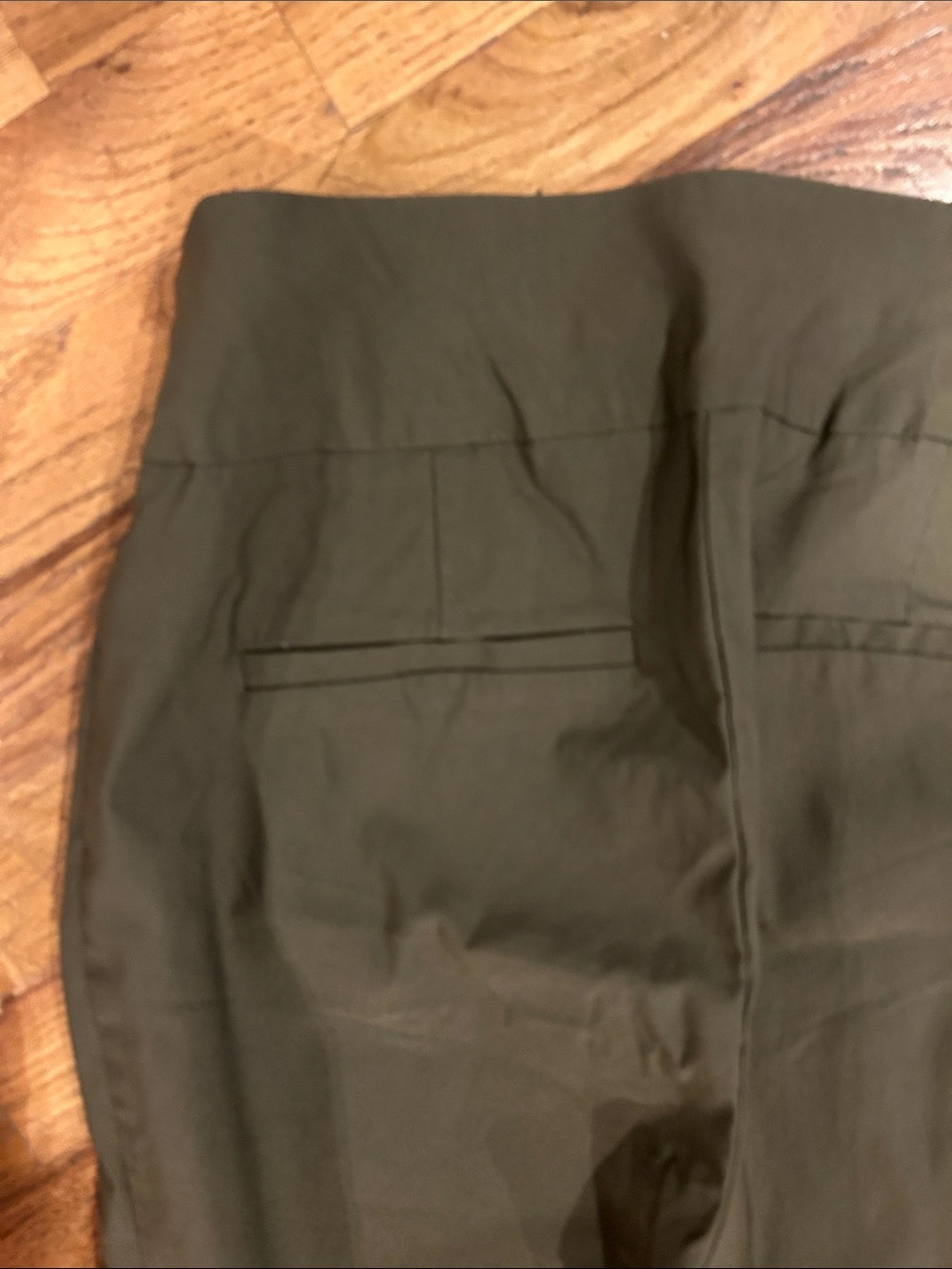 New York & Company Olive Skinny Ponte Ankle Pants - Picture 5 of 6